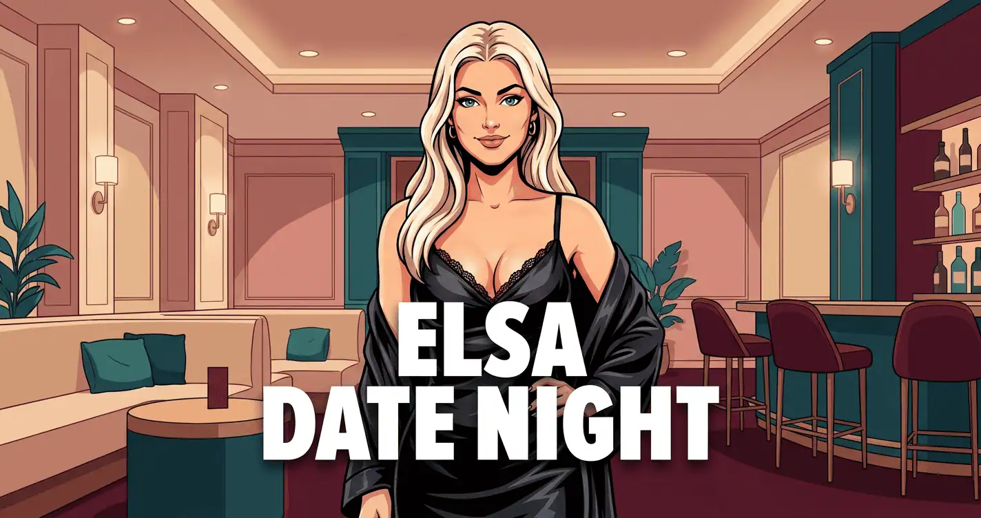 Elsa Date Night Slot Demo by Rebel Games slot cover image