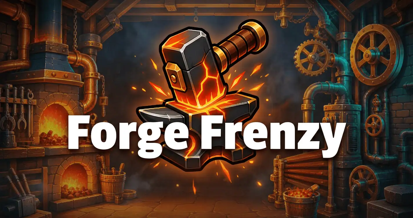 Forge Frenzy Slot Demo by Reelforge Studios slot cover image