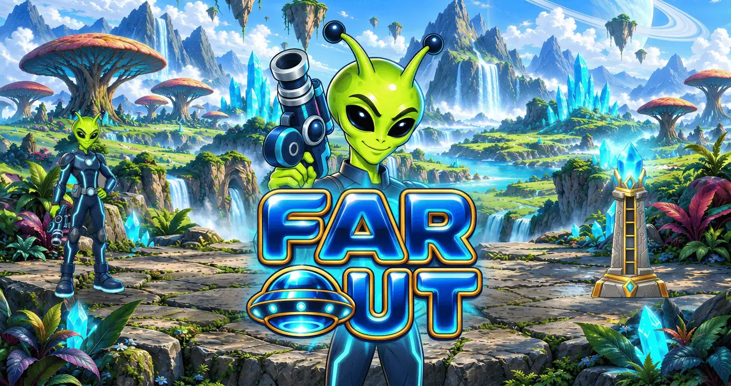 Far Out Slot Demo by Ridgeline Games slot cover image