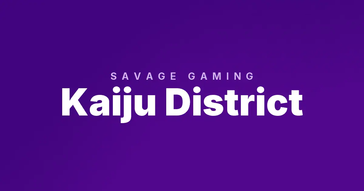 Kaiju District slot cover image