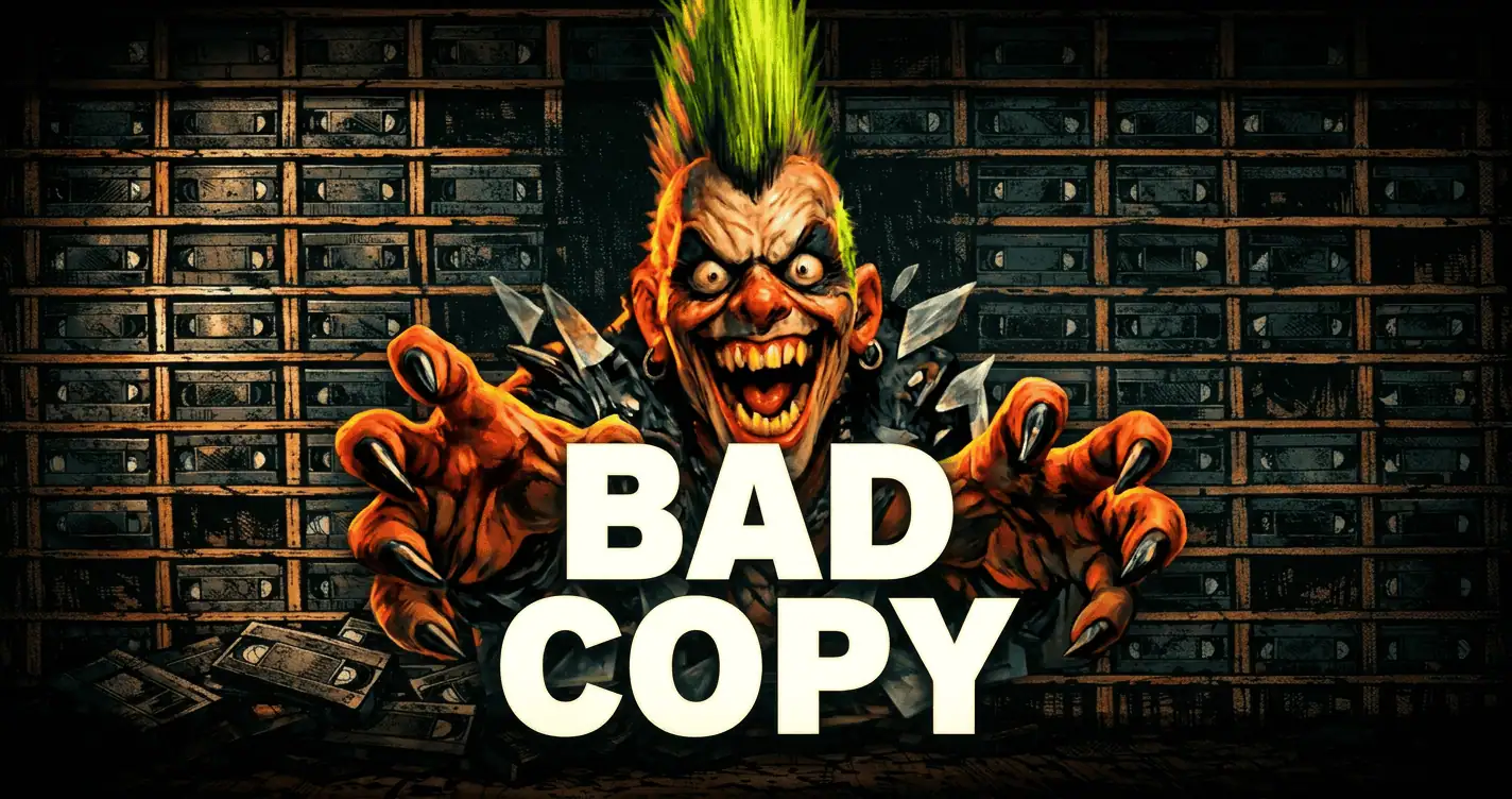 Bad Copy Slot Demo by Scanline Studios slot cover image