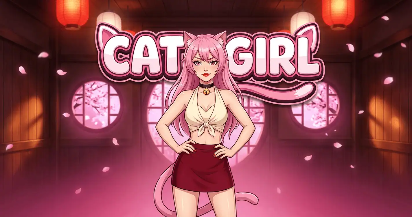 Cat Girl Slot Demo by Senpai Studios slot cover image
