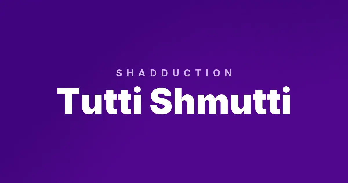 Tutti Shmutti slot cover image