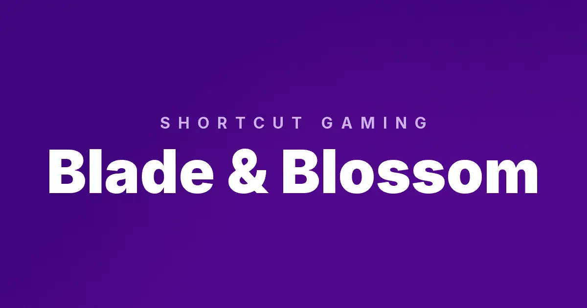 Blade & Blossom slot cover image