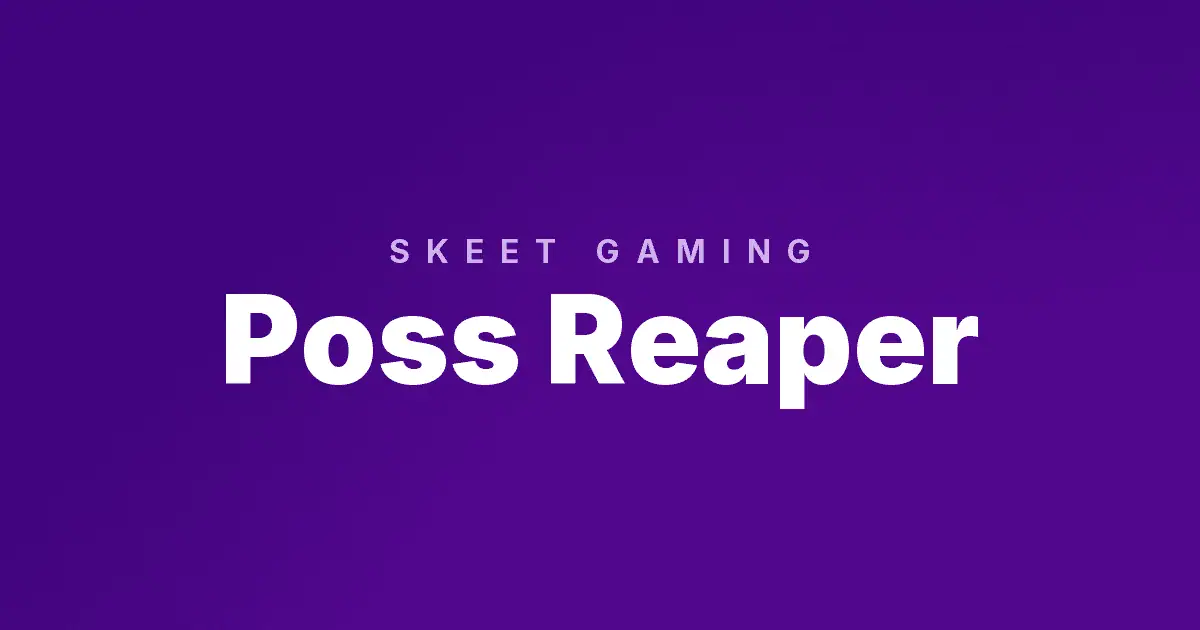Poss Reaper slot cover image