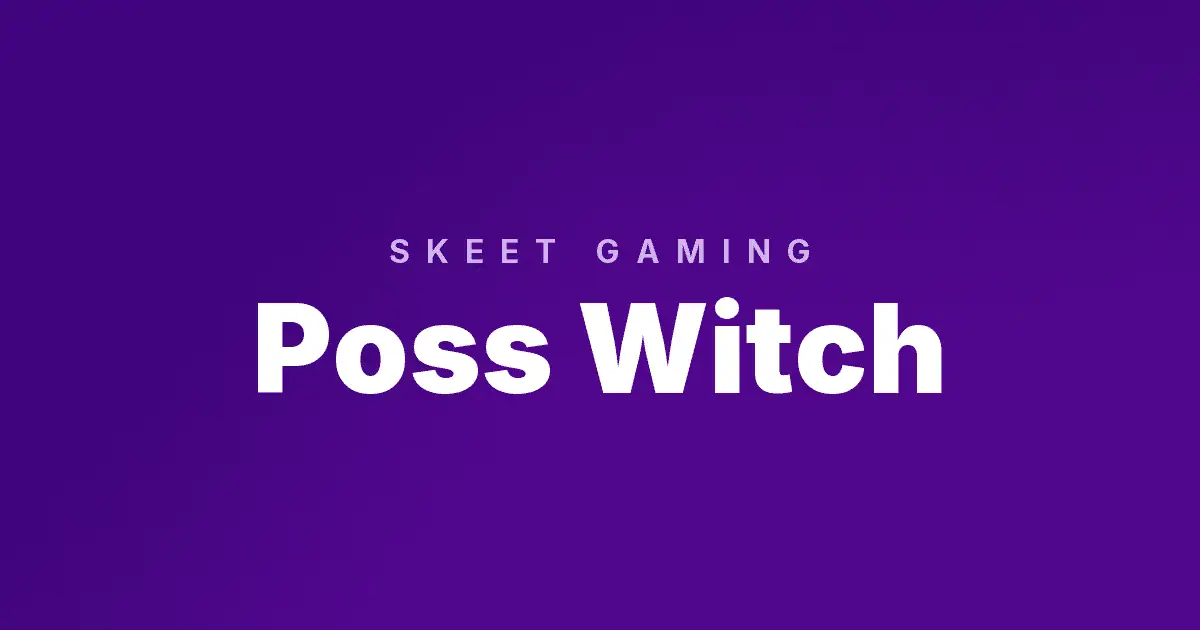 Poss Witch slot cover image
