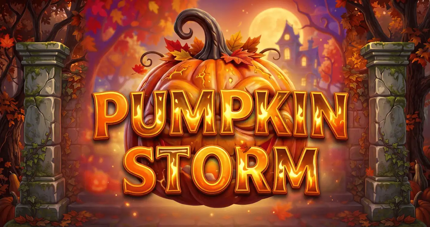 Pumpkin Storm Slot Demo by Skiron slot cover image