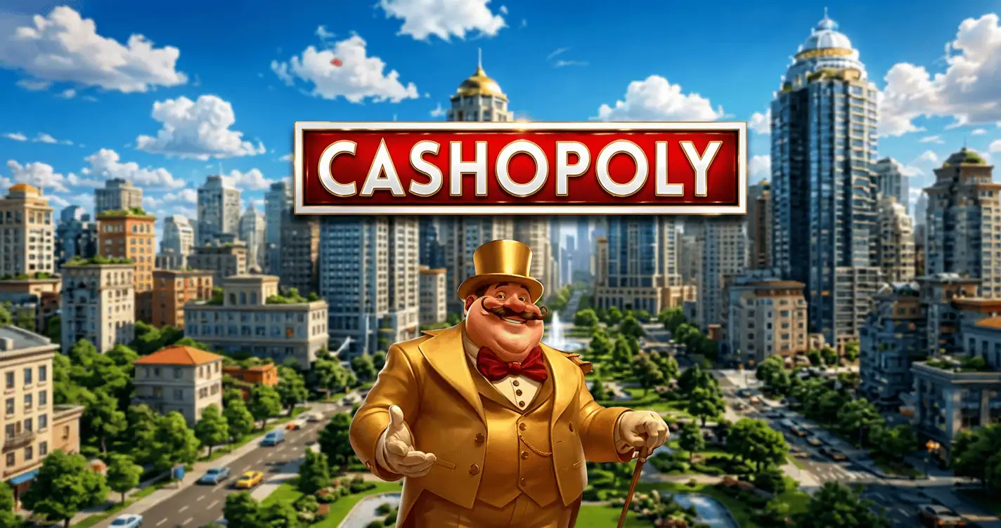 Cashopoly Slot Demo by Spadegaming slot cover image