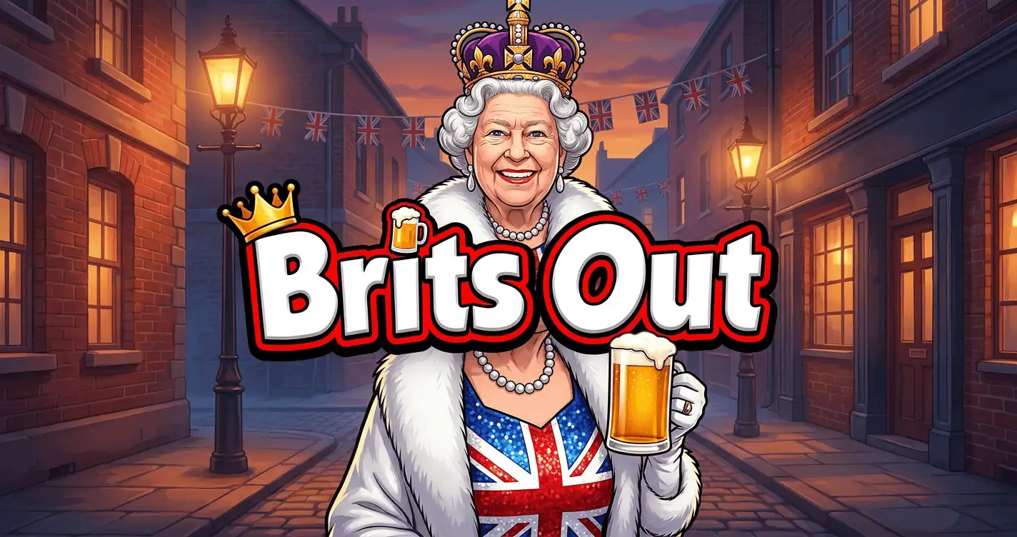 Brits Out Slot Demo by Spinforge Studios slot cover image