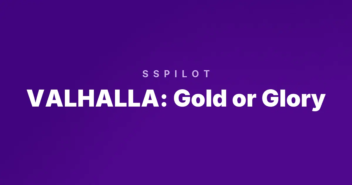 VALHALLA: Gold or Glory slot cover image