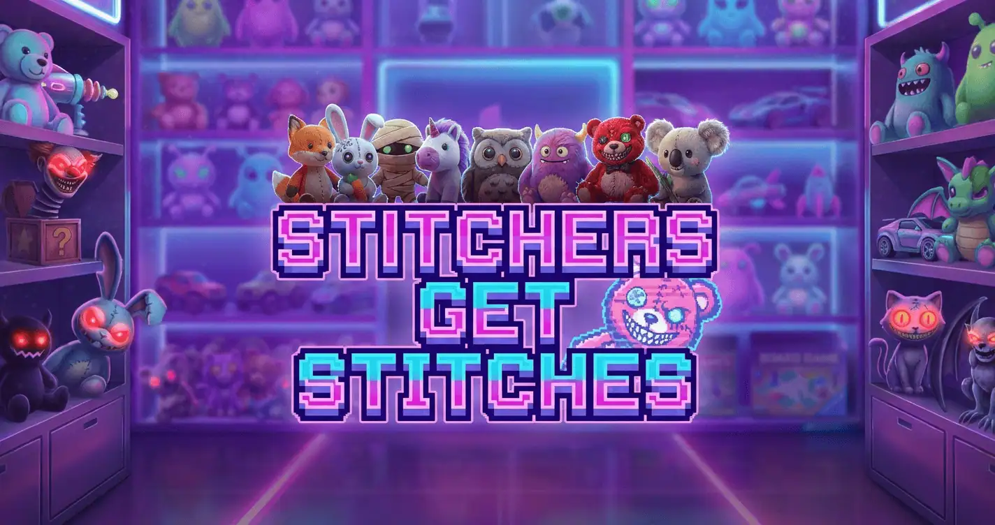 Stitchers Get Stitches slot cover image