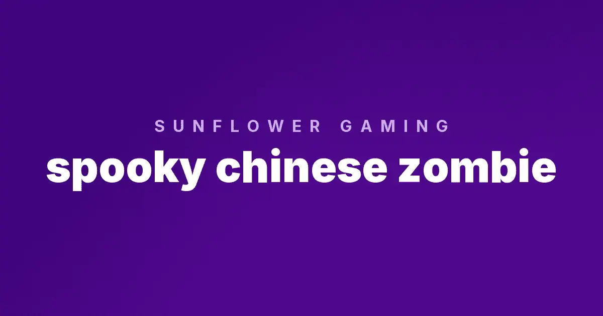 spooky chinese zombie slot cover image