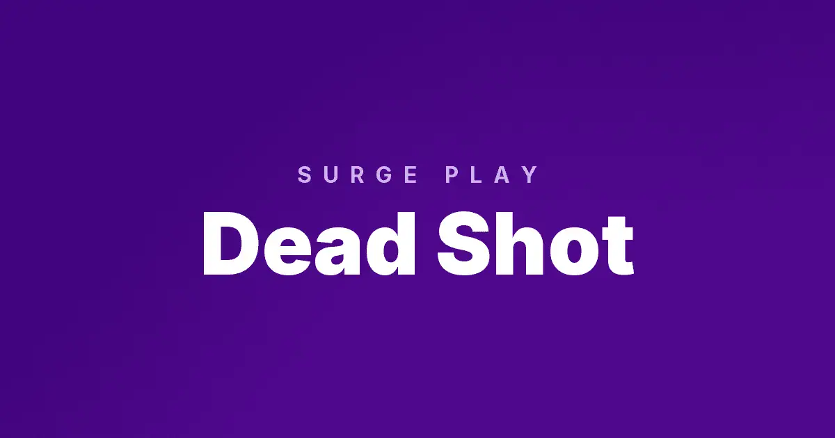 Dead Shot slot cover image