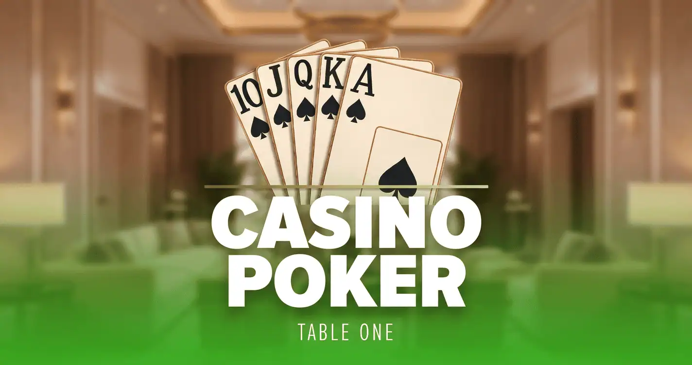 Casino Poker Slot Demo by Table One slot cover image
