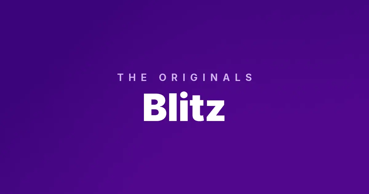 Blitz slot cover image