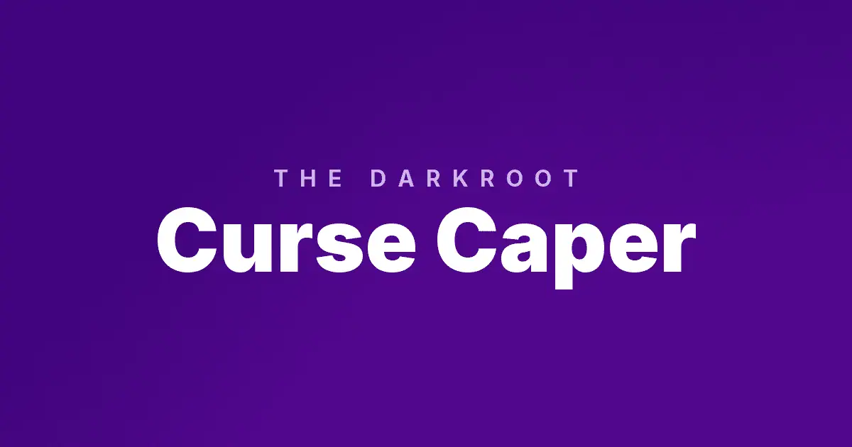 Curse Caper slot cover image