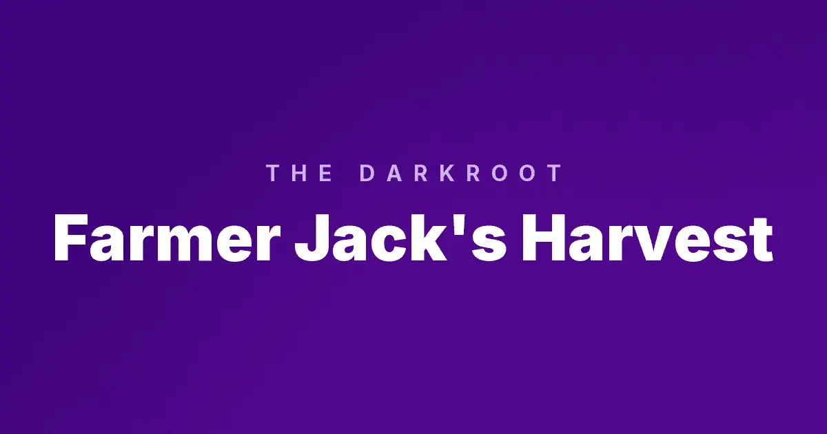 Farmer Jack’s Harvest slot cover image