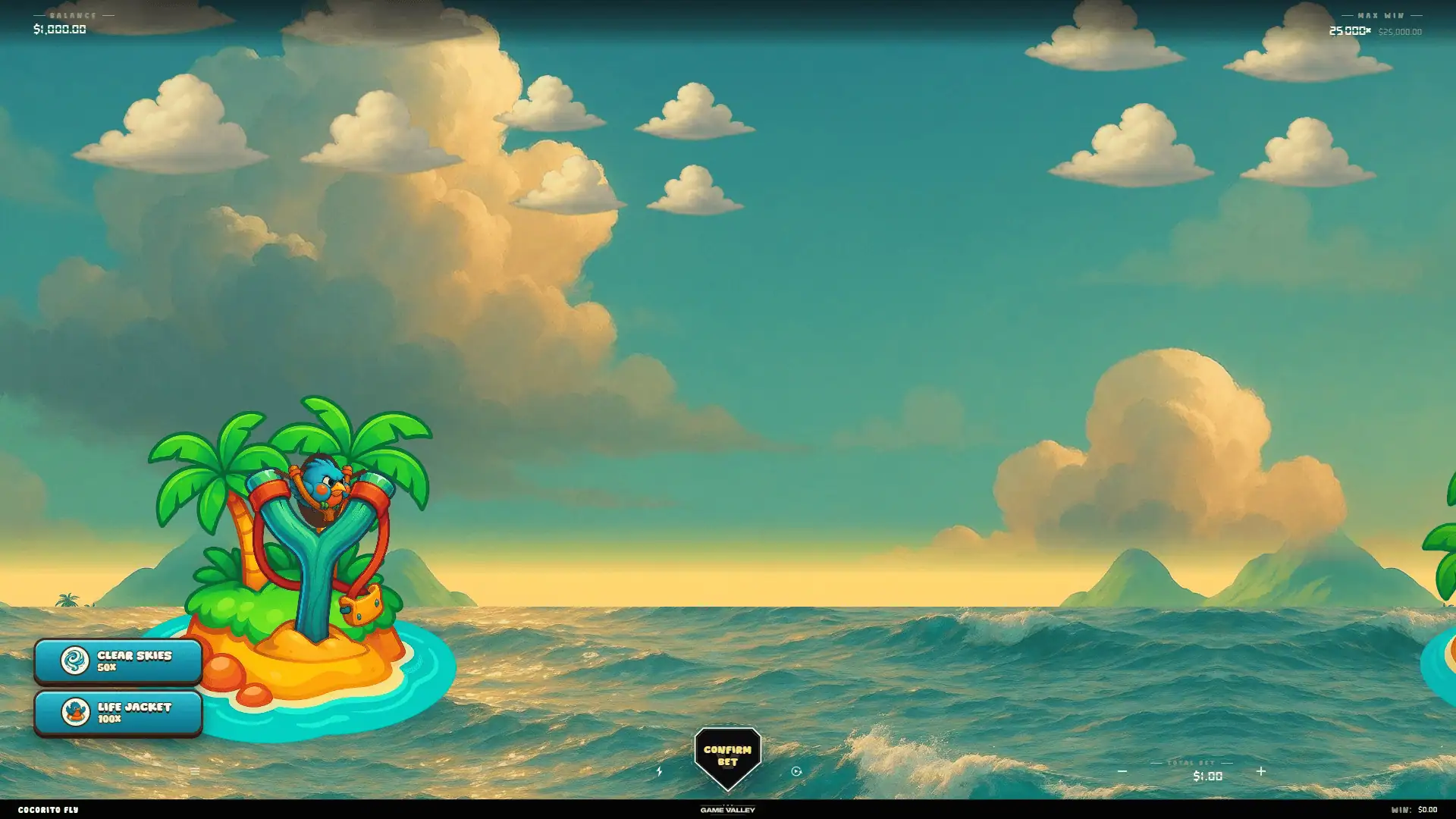 Cocorito Fly slot gameplay reels