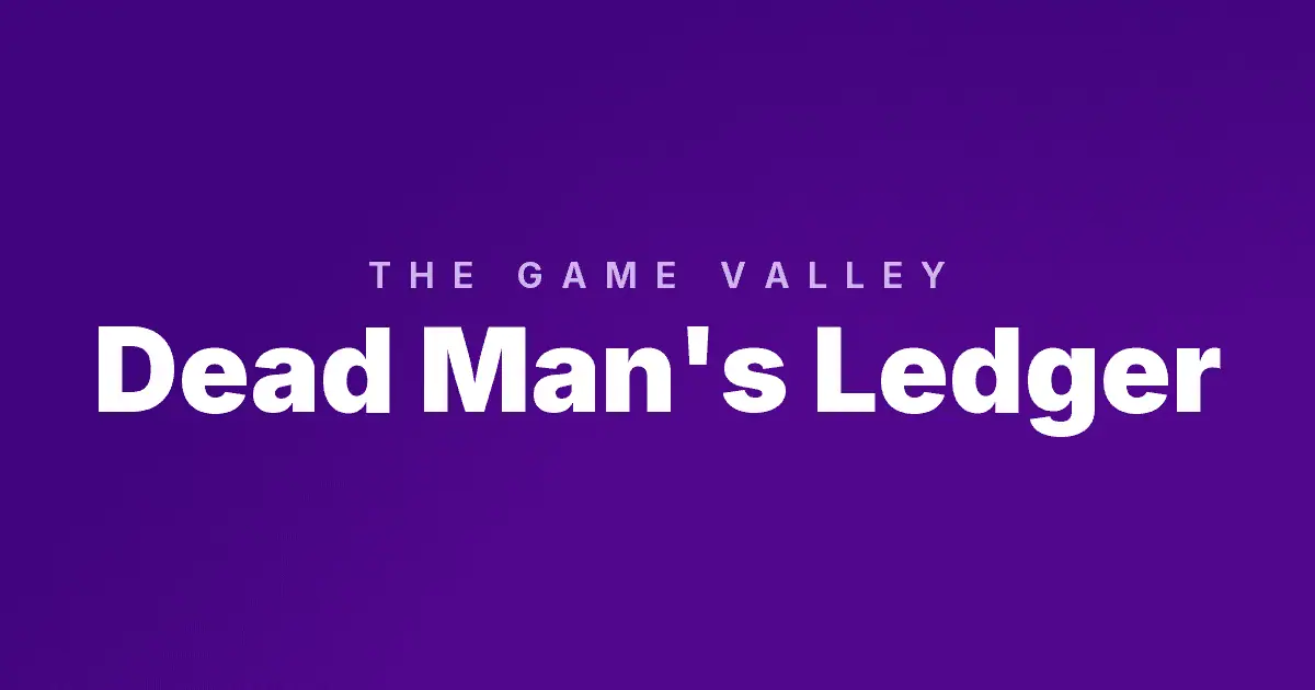 Dead Man’s Ledger slot cover image