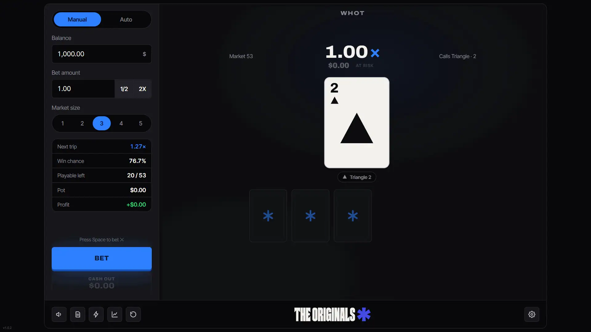 Whot slot gameplay reels