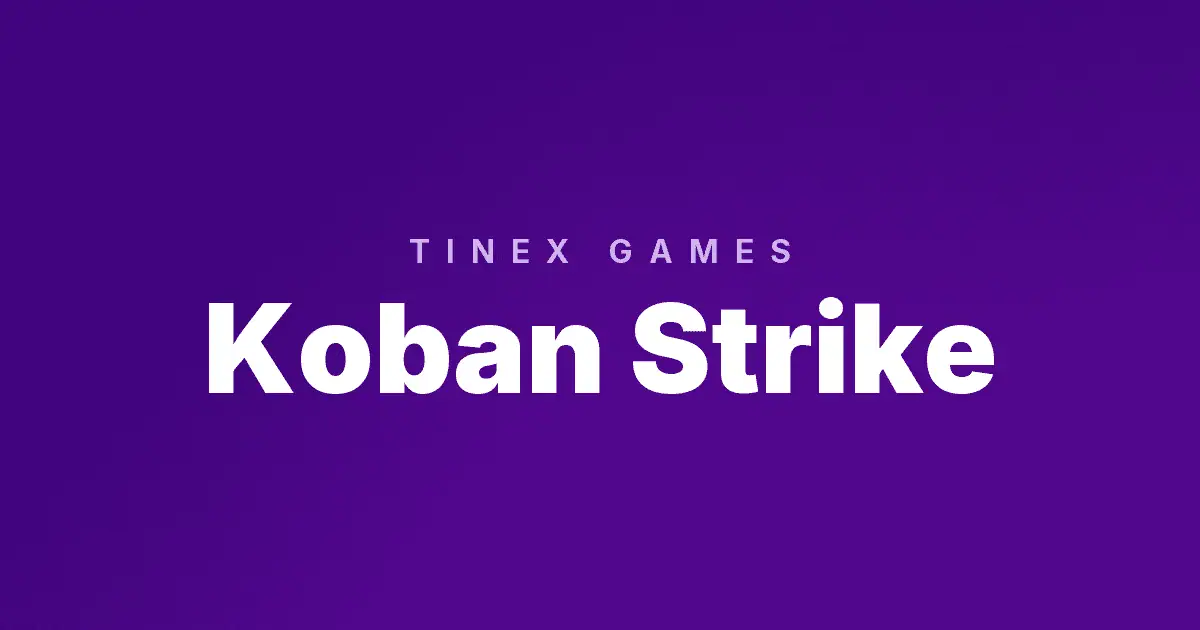 Koban Strike slot cover image