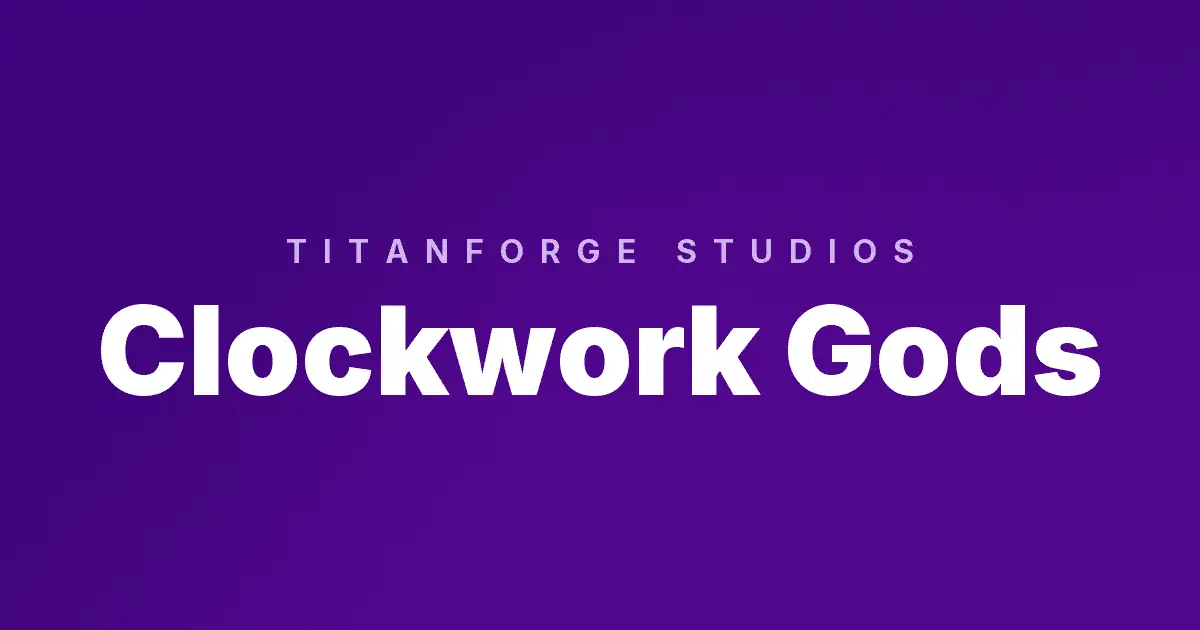 Clockwork Gods slot cover image
