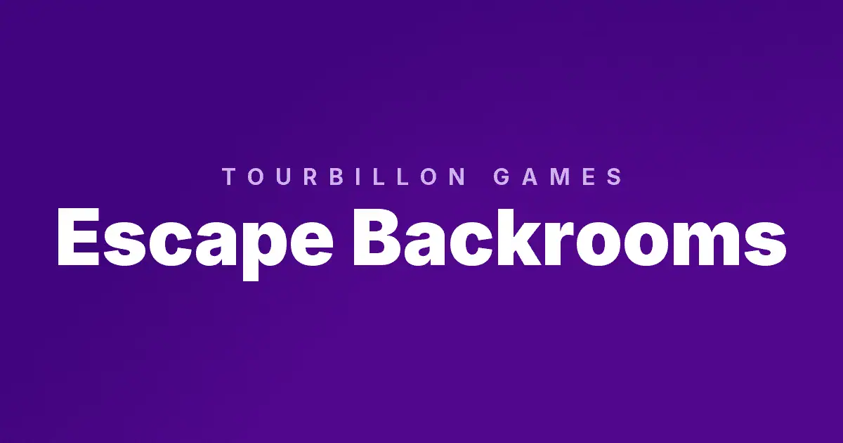 Escape Backrooms slot cover image