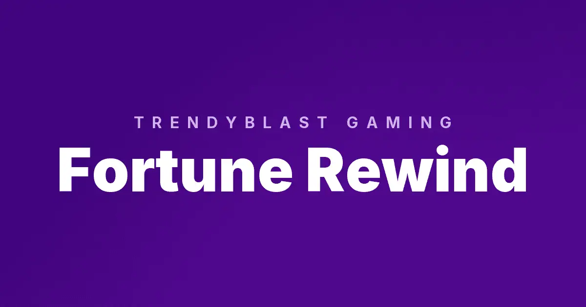 Fortune Rewind slot cover image