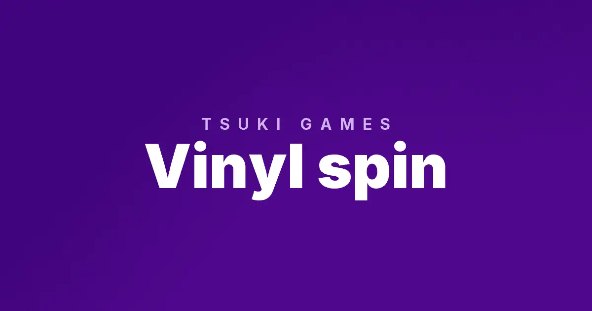 Vinyl spin slot cover image