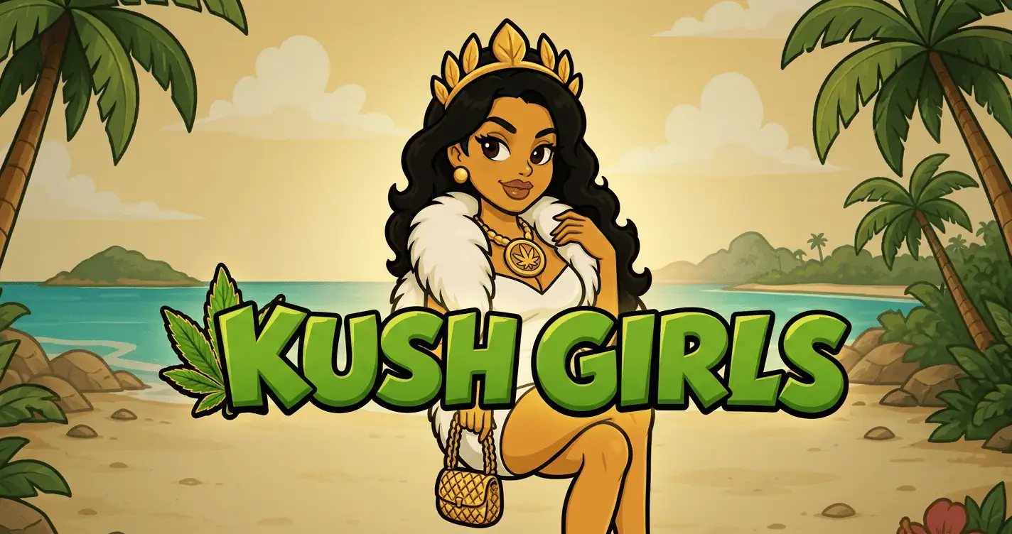 Kush Girls Slot Demo by Unemployed Studios slot cover image