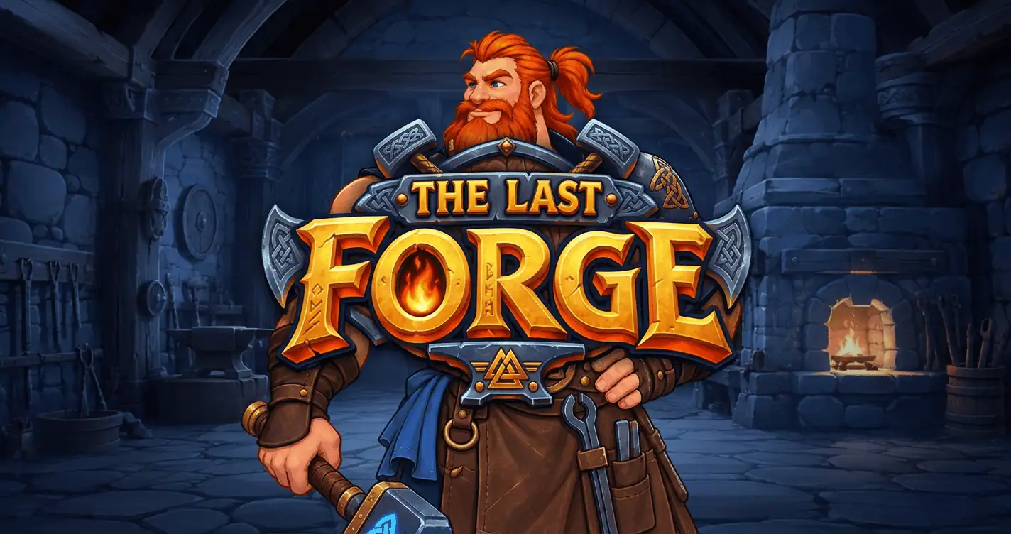 The Last Forge Slot Demo by Valhalla Slots slot cover image