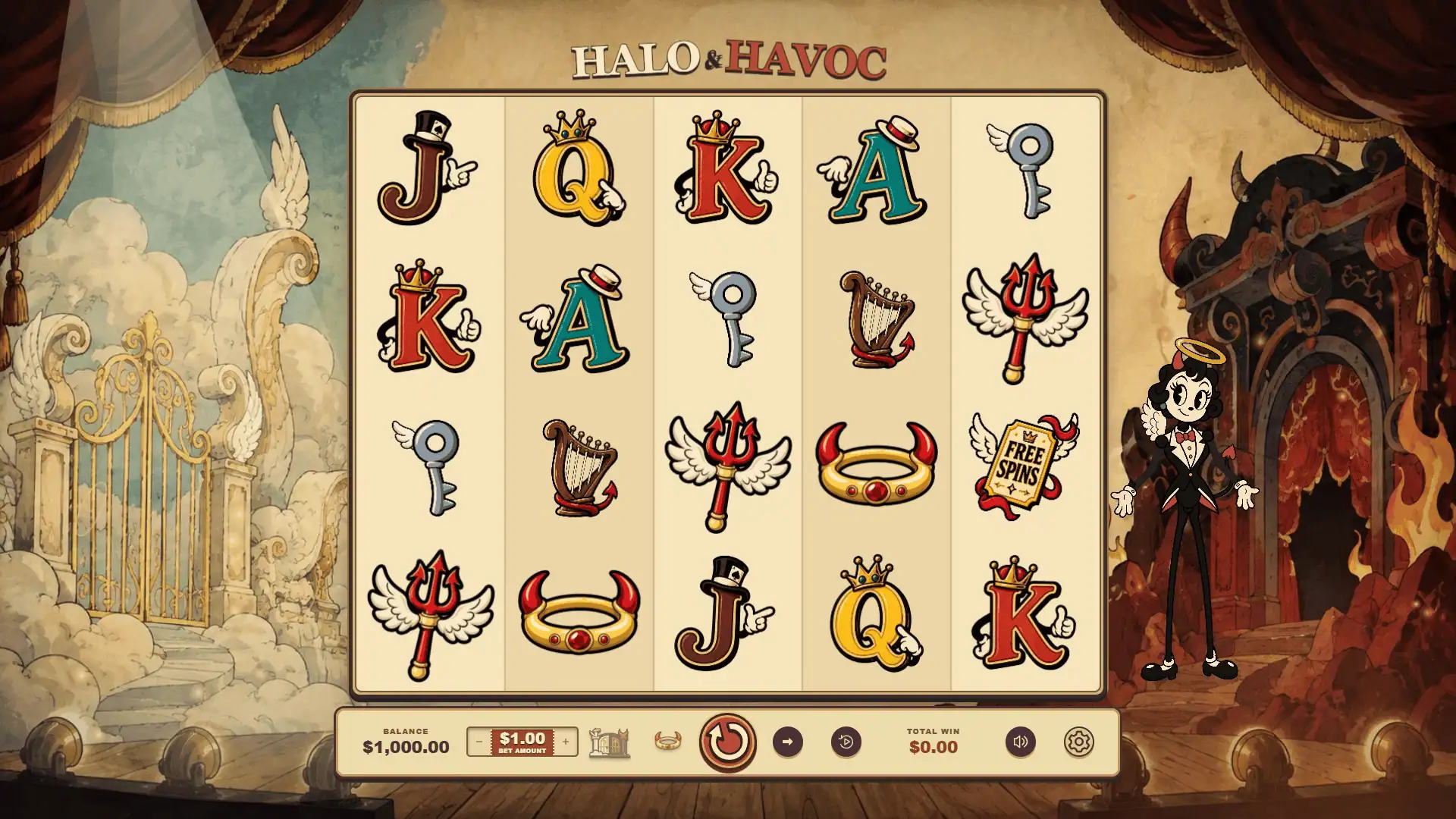 Halo & Havoc slot gameplay reels