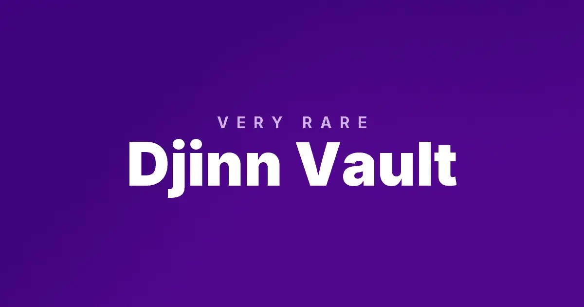 Djinn Vault slot cover image