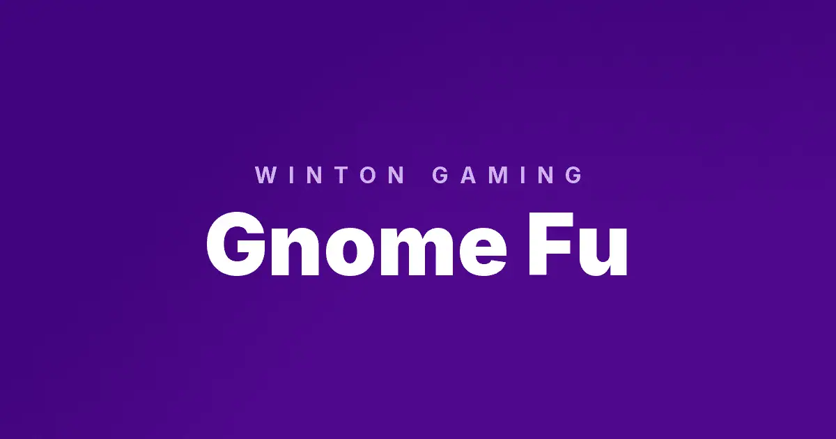 Gnome Fu slot cover image