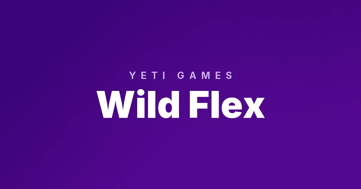 Wild Flex slot cover image