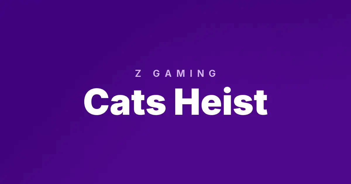 Cats Heist slot cover image