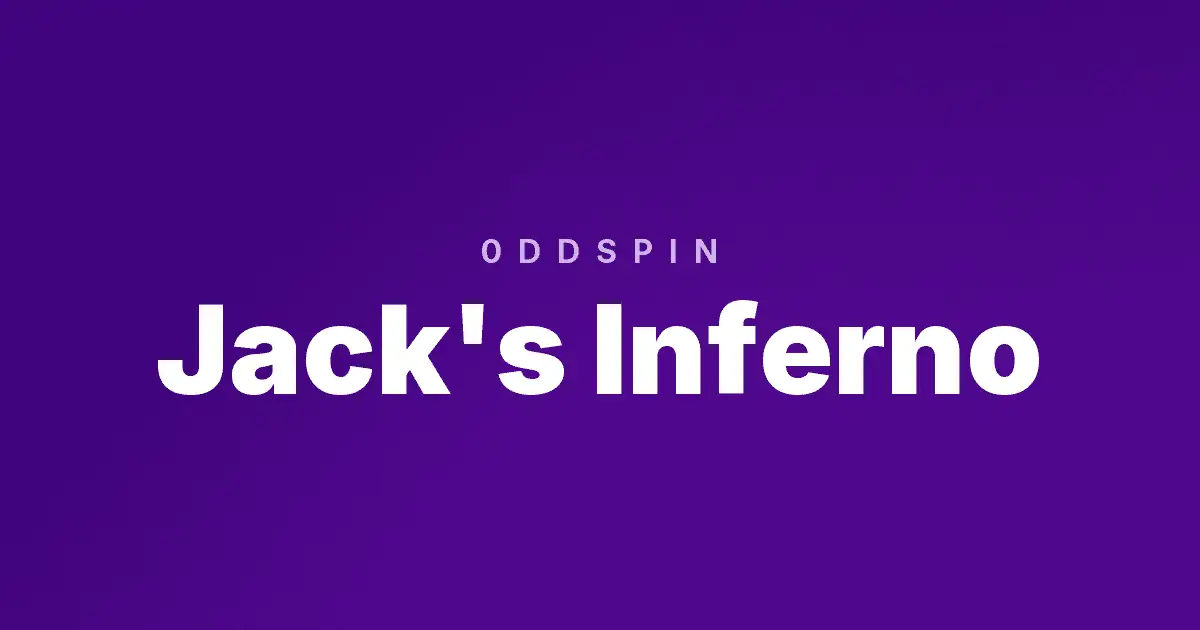 Jack’s Inferno slot cover image