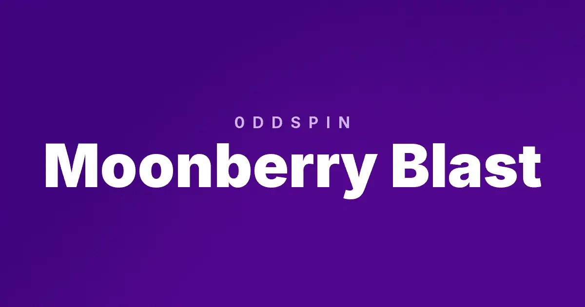 Moonberry Blast slot cover image