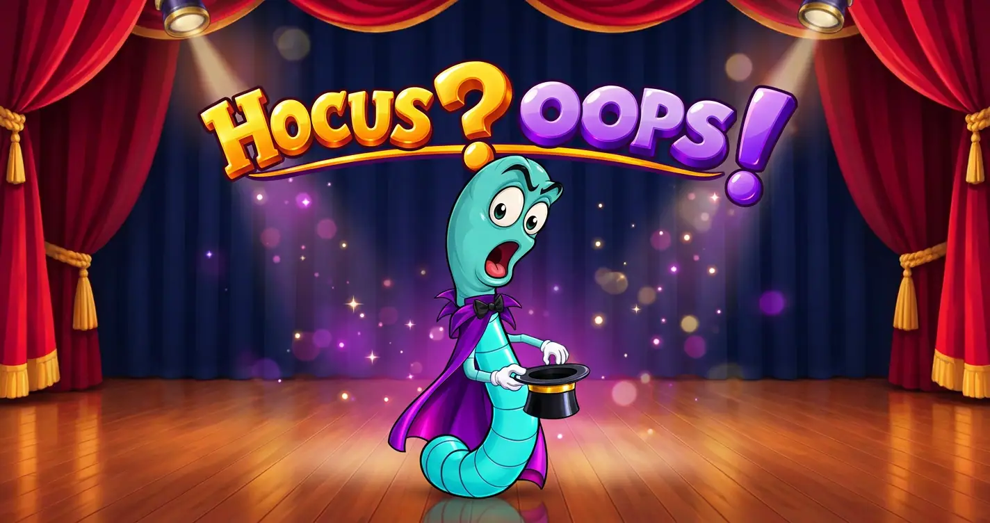 Hocus Oops Slot Demo by 3cups slot cover image