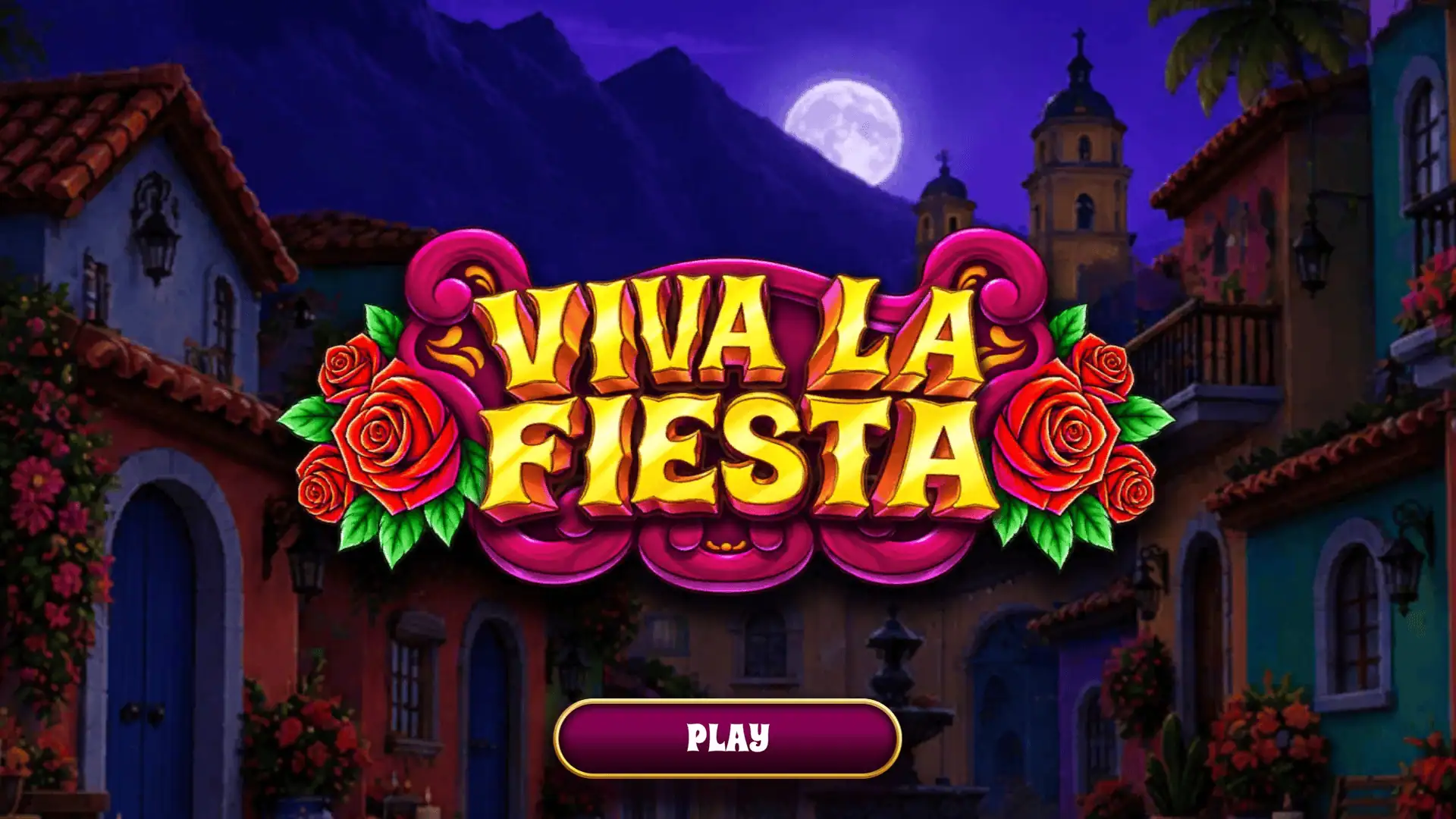 Viva La Fiesta slot intro screen