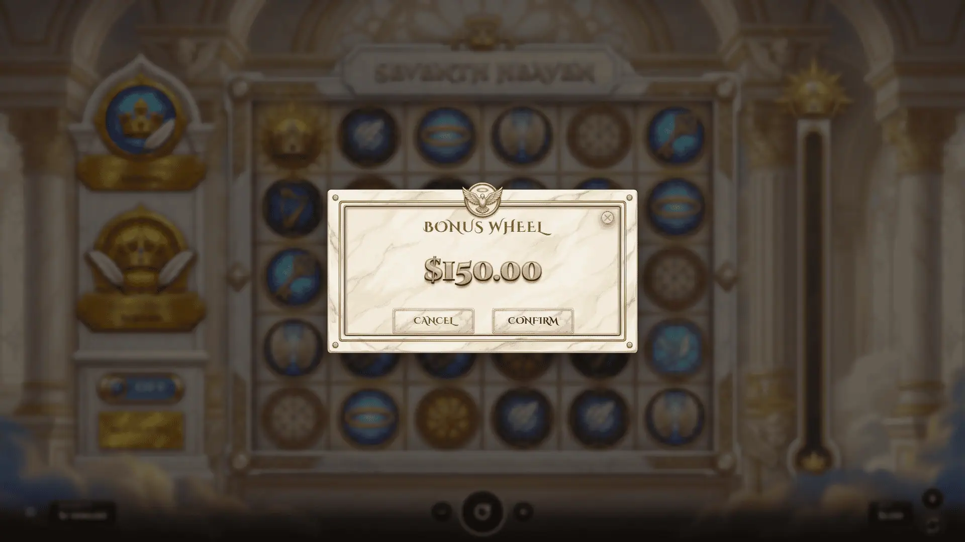 Seventh Heaven bonus buy menu