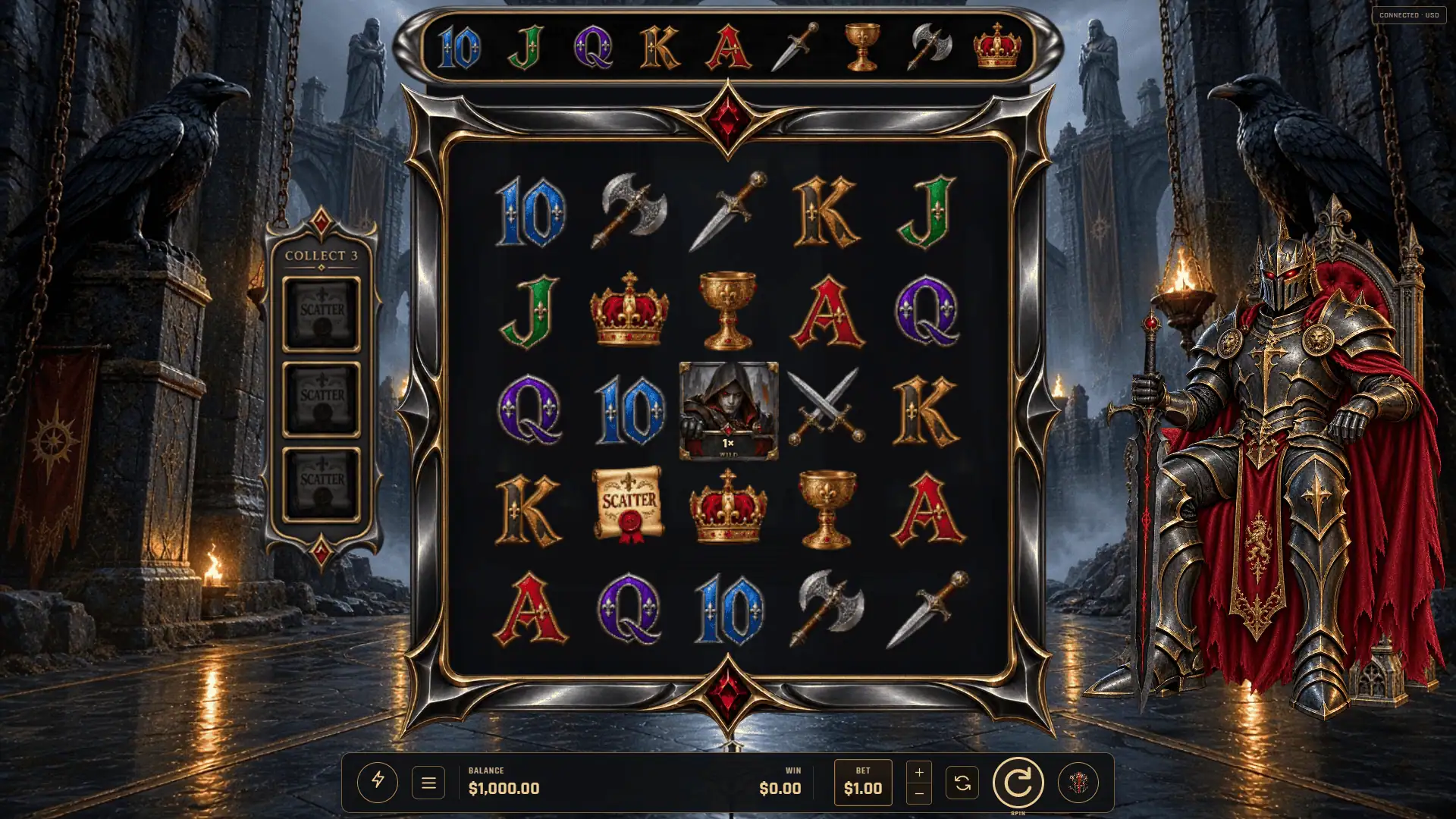 Symbol Slayer slot gameplay reels
