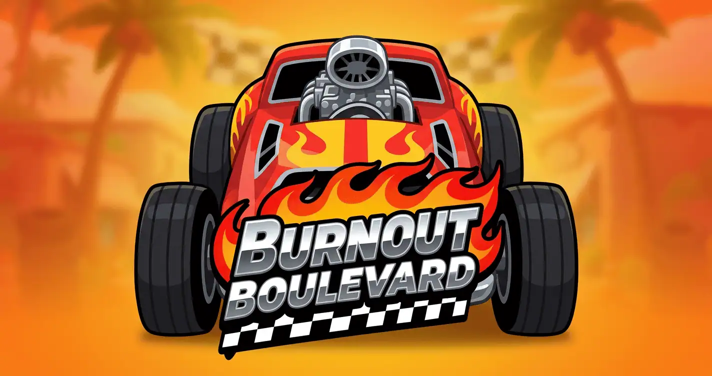 Burnout Boulevard Slot Demo by Alpha Male Gaming slot cover image