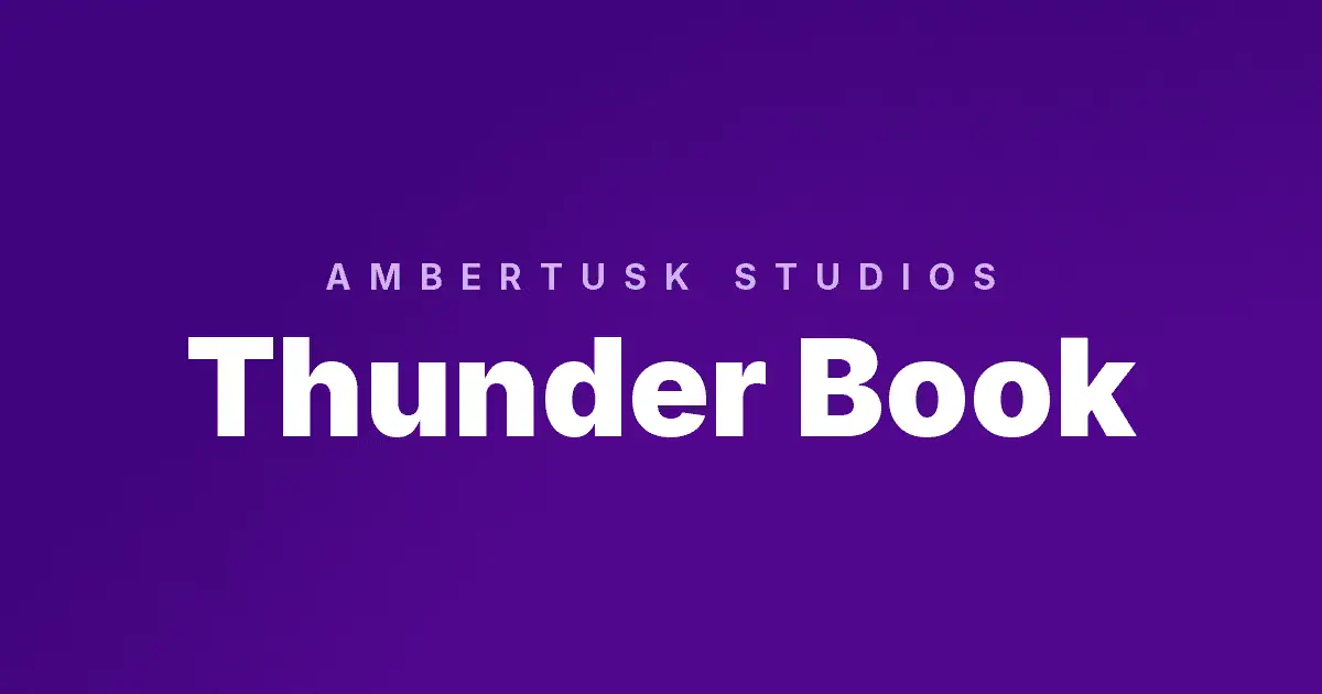 Thunder Book slot cover image