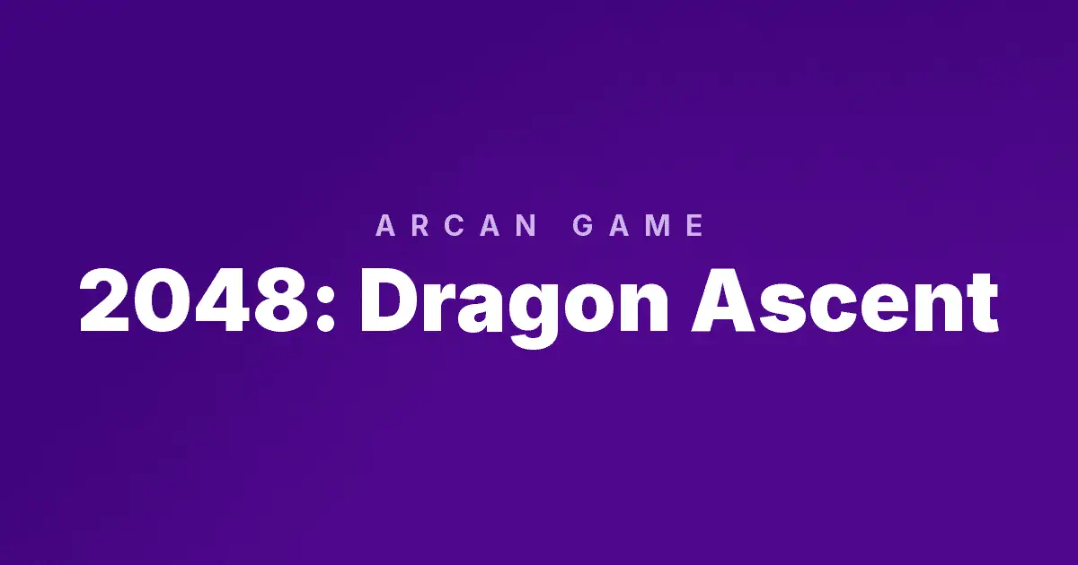 2048: Dragon Ascent slot cover image