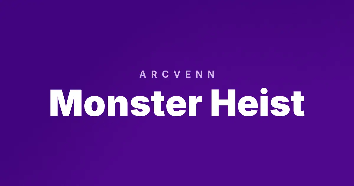 Monster Heist slot cover image