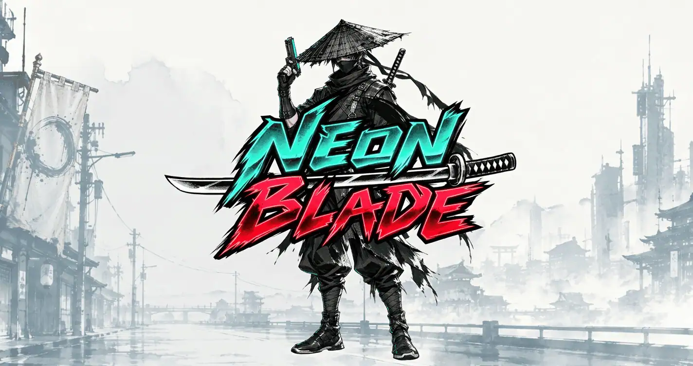 Neon Blade Slot Demo by Arial Studio slot cover image