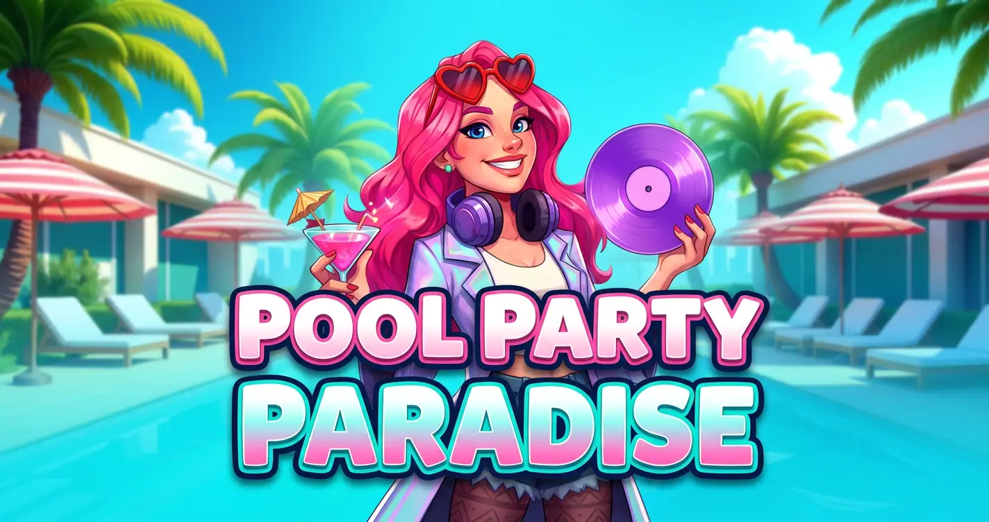 Pool Party Paradise Slot Demo by Avadrop Games slot cover image