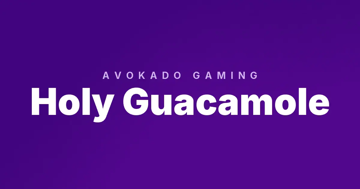 Holy Guacamole slot cover image