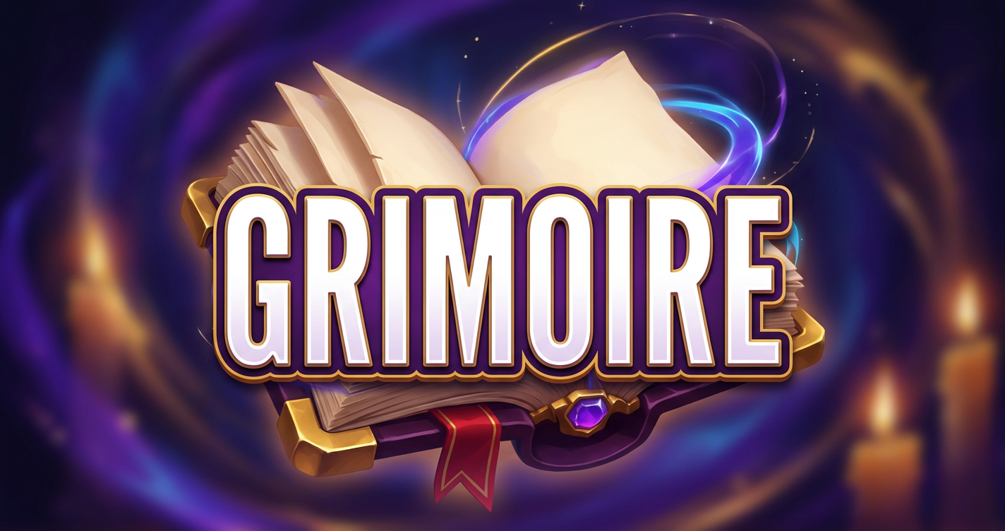 Grimoire Slot Demo by Bad Habit slot cover image